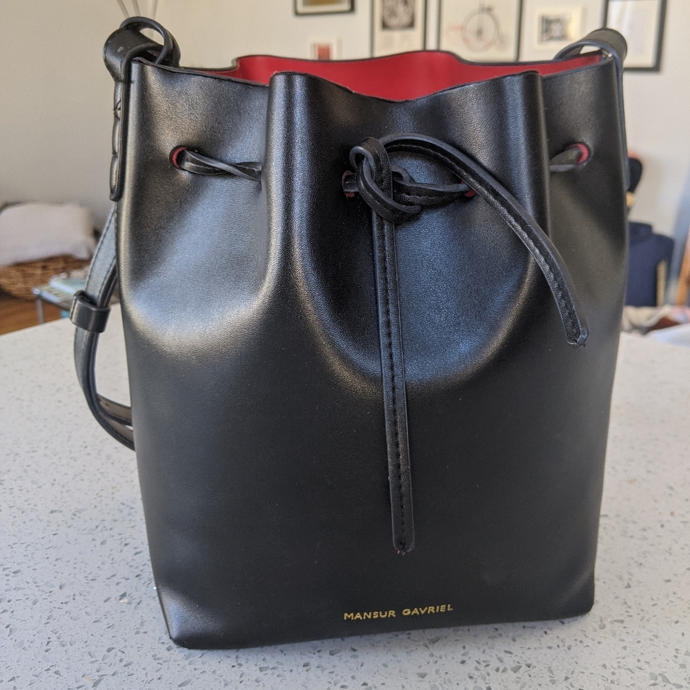 Mansur Gavriel Flamma Bucket Bag